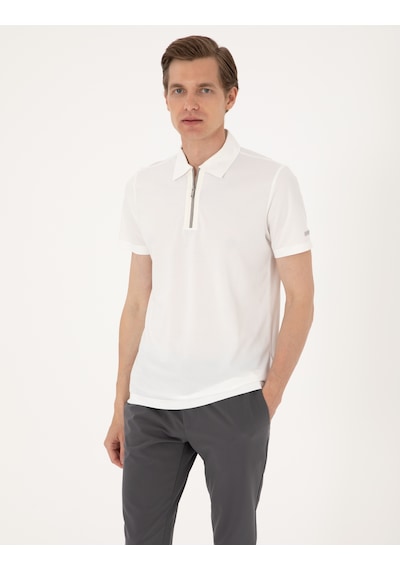 Pierre Cardin Erkek Ekru Tişört 50302623-vr019 Ekru