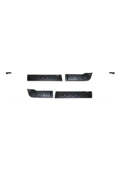 Dacıa Duster 2010 Set 4 Parça Kapı Kaplama Siyah Mat Asa Kum Desen Hornet