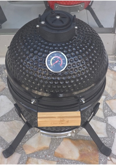 Chefden Prime 13 Seramik Kömürlü Siyah Barbekü
