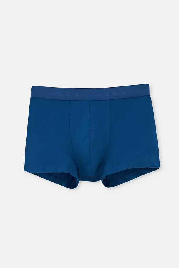 Dagi Erkek Lacivert 2'li Desenli Pamuk Boxer- 5210e