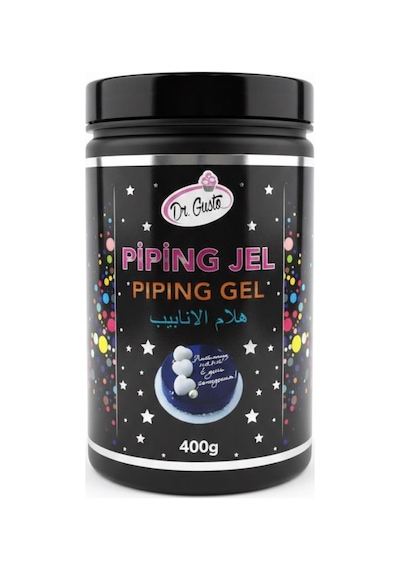 Piping Jel 400 Gr Pasta Yazı, Damla Ve Dekor Süsleme Jeli