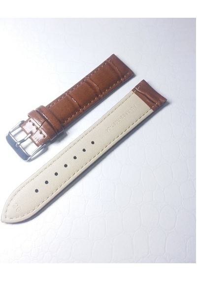 22 Mm Av.Kahverengi Kroko (Pu) Deri Saat Kordonu Kayışı