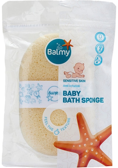 Naturel Bambu Bebek Banyo Süngeri 2 Adet