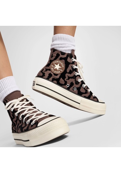 Converse Chuck Taylor All Star Lift Kadın Kahverengi Platform Sneaker Kahverengı