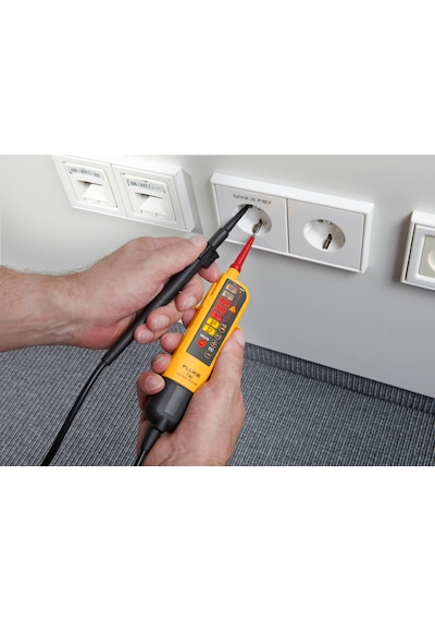 Fluke T90 - 2 Uçlu Gerilim Ve Süreklilik Test Cihazı Faz Kalemi