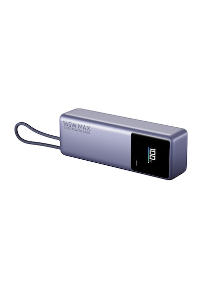 Xıaomı 165w Power Bank 10000 Integrated Cable Gri