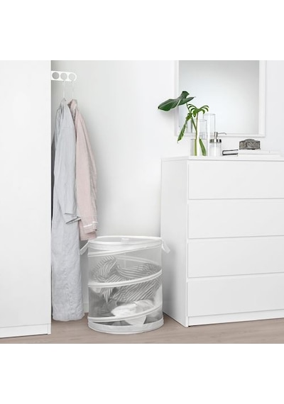 Ikea Fyllen Çamaşır Sepeti, Beyaz, 79 Lt