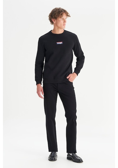 Wrangler Erkek Mid Logo Sweatshirt Black Çok Renkli