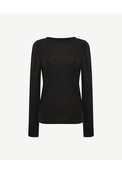 Yargıcı Regular Balıkçı Yaka Uzun Kol T-shirt 25kkts9028p 059 Gri