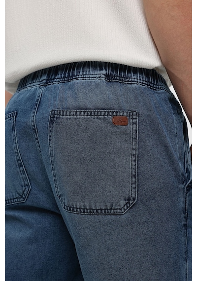 Backandbond Mavi Smart Fit Lastikli Denim Pantolon Çok Renkli