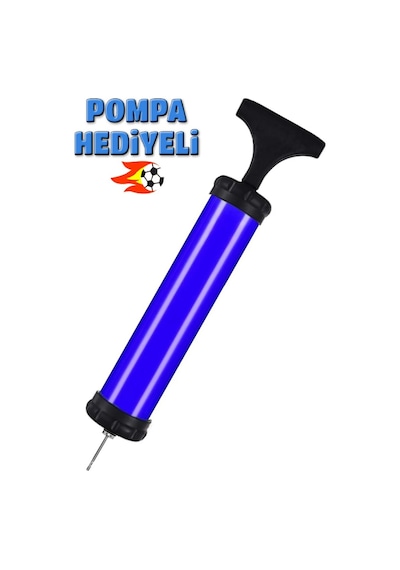 Sarı Yeni Desenli Futbol Topu 4 Astarlı No:5 480 Gr + Pompa Hediyeli X507 Sarı - Beyaz