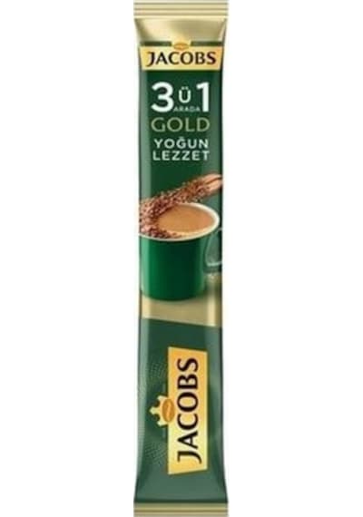 Jacobs 3'ü 1 Arada Gold Yoğun Lezzet Karışım Kahve 40 x 18 G