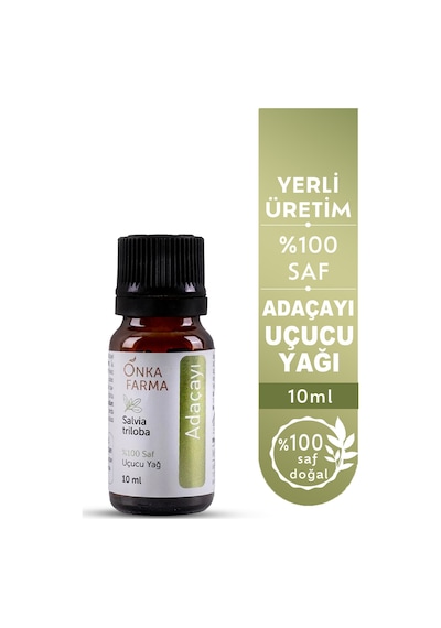 Onka Farma Adaçayı Uçucu Yağı 10 ML