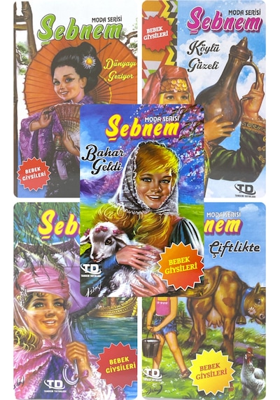 Çocuk Etkinlik Seti Şebnem Moda Serisi 5'li