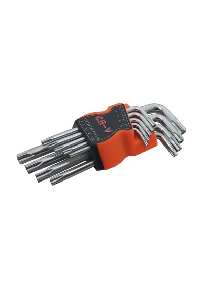 Uzun Yıldız Torx Alyan Anahtar Takımı 9 Parça