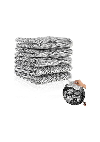 5 Adet Bulaşık Bezi, Çizilmez Ovma Teli, Bulaşık Ovma Bezi, Bulaşık Yıkama Bezleri 5'li Paket Genel