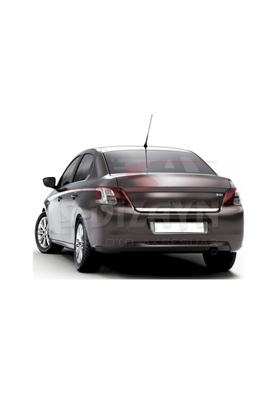 S-dizayn Peugeot 301 Krom Bagaj Alt Çıtası 2012-2017