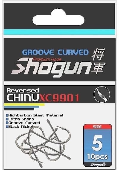 Shogun X9901 Xc Chinu Black Nickel Olta İğnesi No:4 - Standart