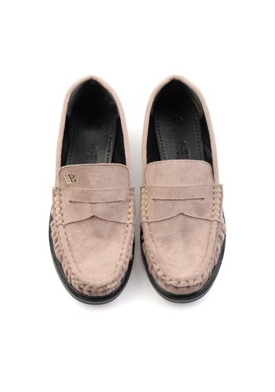 Vizon Kadın Loafer Ayakkabı K01503728372