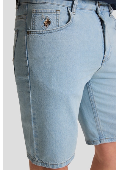 U.s. Polo Assn. Erkek Açık Mavi Şort Jean 50321452-dn0021 Lıght Blue