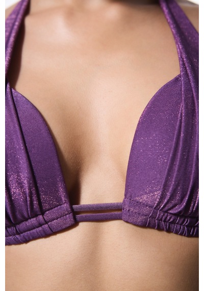 Penti Mor Flora Cup Push Up Bikini Üstü