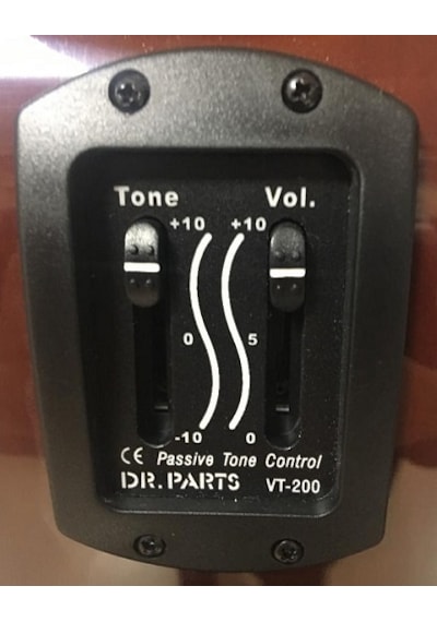 Valencia VC104TCVT Black Elektro Klasik Gitar