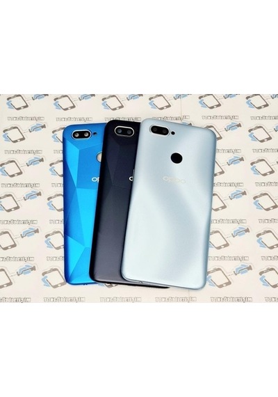 Oppo Uyumlu A12 Kasa Arka Pil Batarya Kapağı (Yan Tuşlar) (525082805)