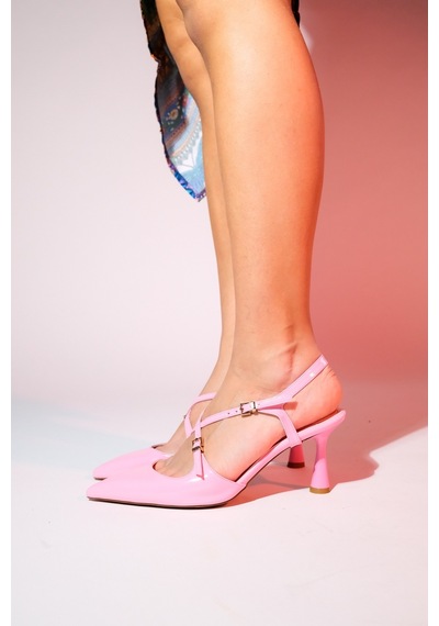 Luvishoes Coje Pembe Rugan Kadın Sivri Burun İnce Topuklu Ayakkabı Pembe Luvishoes Coje Pembe Rugan Kadın Sivri Burun İnce Topuklu Ayakkabı Pembe