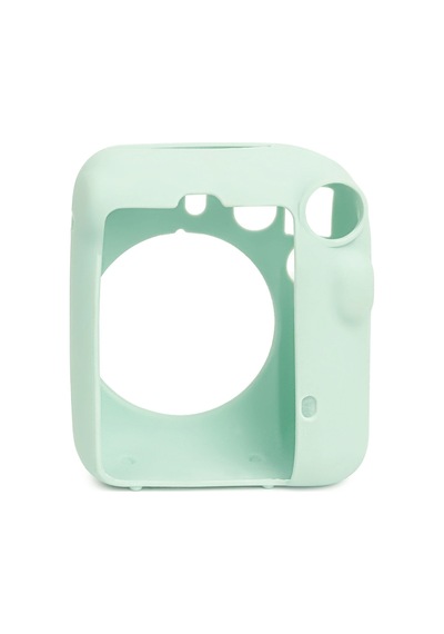 Fujifilm Instax Mini 12 Fotoğraf Makinesi + 10'lu Film + Kıskaçlı Resim Standı + Silikon Kılıf Seti Yeşil