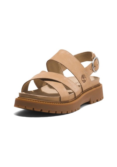 Timberland Clairemont Way Backstrap Sandalet Kadın Ayakkabısı Tb0a61t4en31 Bej