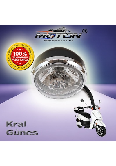 Kral Güneş Tam Uyumlu Ön Far Komple 0