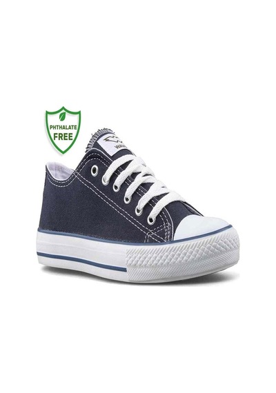 Waves 700 Unisex Keten Sneaker Ayakkabı Lacivert Beyaz 37 Lacivert - Beyaz