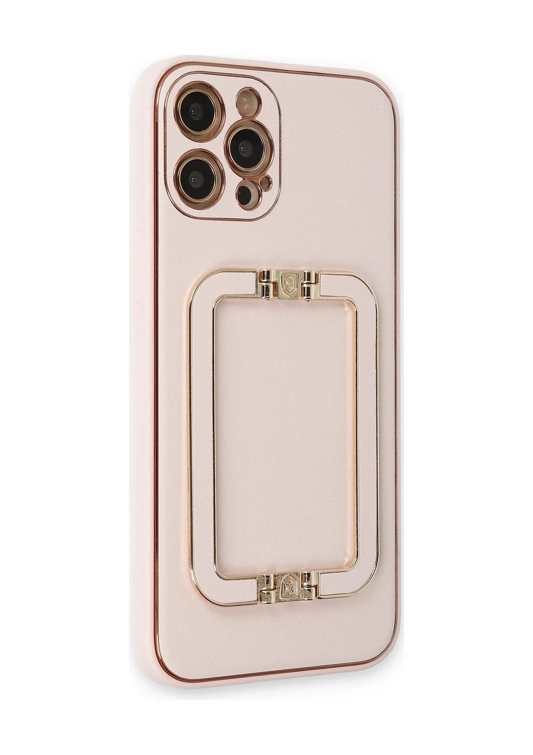 Newface - 871 - İphone 12 Pro Kılıf Coco Elit Kapak - Edntrend - - Pudra