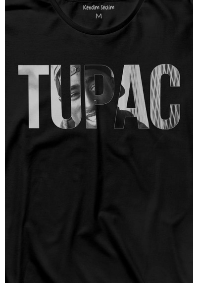 Tupac Amaru Shakur Awesome 2pac Rap Musicuzun Kollu Tişört Baskılı T-shirt 001