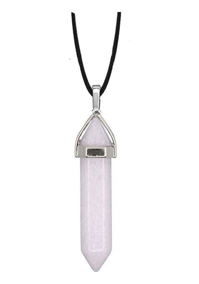 Doğal Taş Ve Kolye Set Reiki Yoga Şans Enerji Kolyesi Kirlibeyaz - 285430342 Kirlibeyaz
