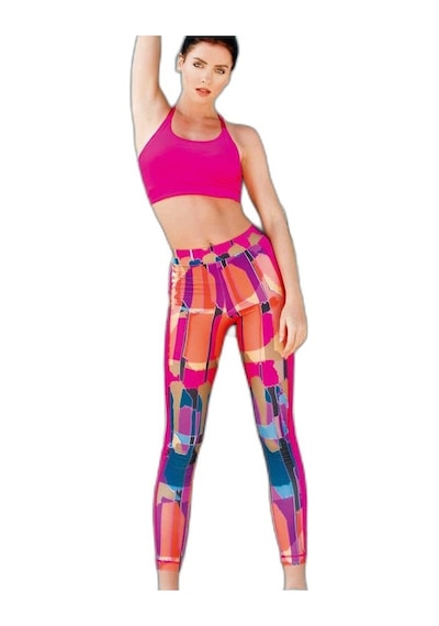 Yeni Inci T128 Yoga-Fitness-Pilates-Koşu Sporcu Tayt Tek Alt