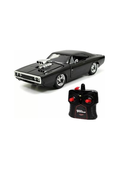 1:16 Fast Furious 1970 Kumandalı Dom's Charger R/t Turbo Araba Siyah