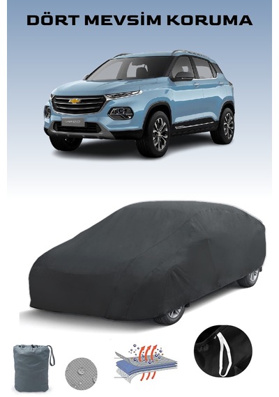 Siyah Chevrolet Groove Araba Brandası, Oto Örtüsü, Araba Çadırı Siyah