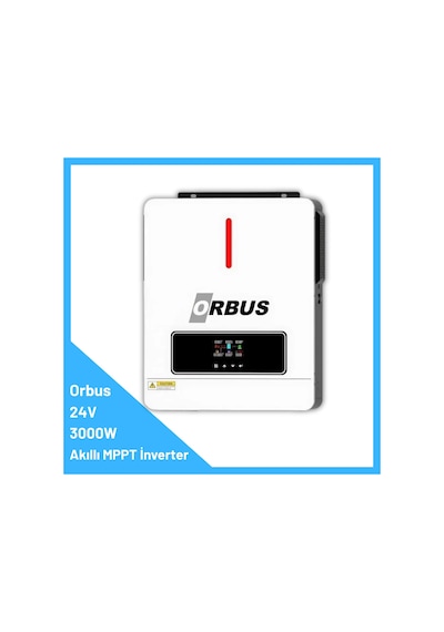 Orbus 24v 3000w Mppt Akıllı İnvertör 3 Kw Solar İnverter