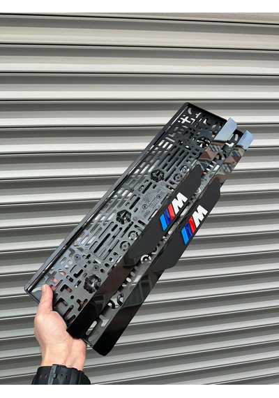 Vipplaka Bmv M3 Uyumlu Ortası Mat Plakalık