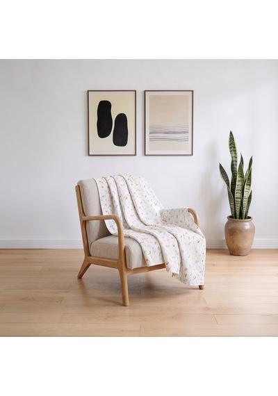 Aryıldız Home Anna Tek Kişilik %100 Pamuk Pike 150x220 Cm Renkli