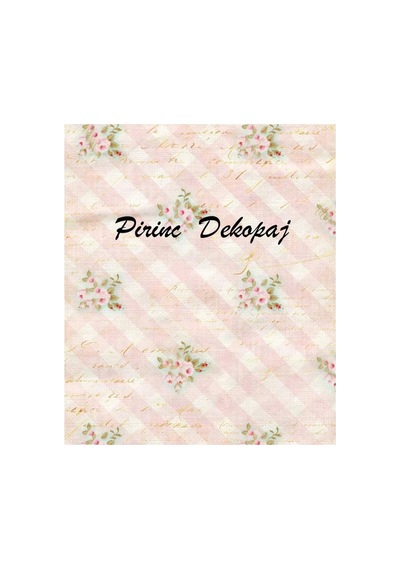 Lineart Pirinç Dekopaj 3622 Pembe - 696503381