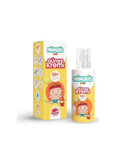 Minoris Baby Organik Güneş Kremi 50 Spf 150ml