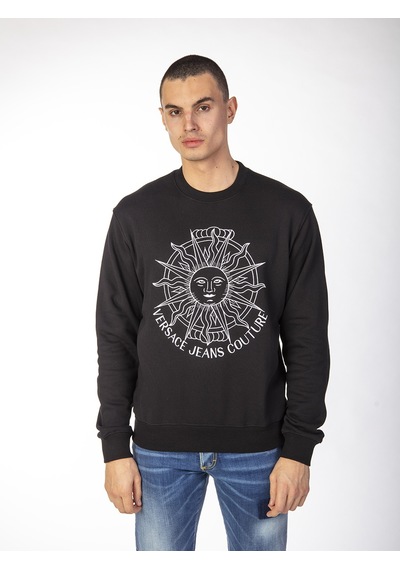 Versace Jeans Couture VERSACE Erkek  Sweatshirt  VR6425C Siyah