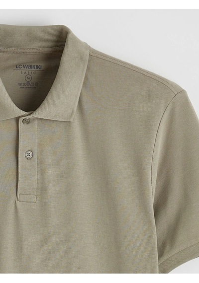 Lc Waikiki Haki Polo Yaka Pike Erkek Tişört