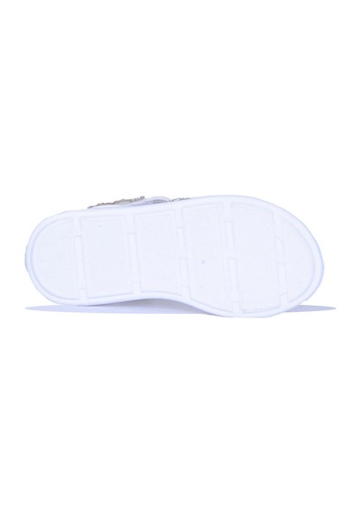 Skuaiter Skuaıter 8110 Barbie Taşlı Kız Çocuk Sandalet Beyaz