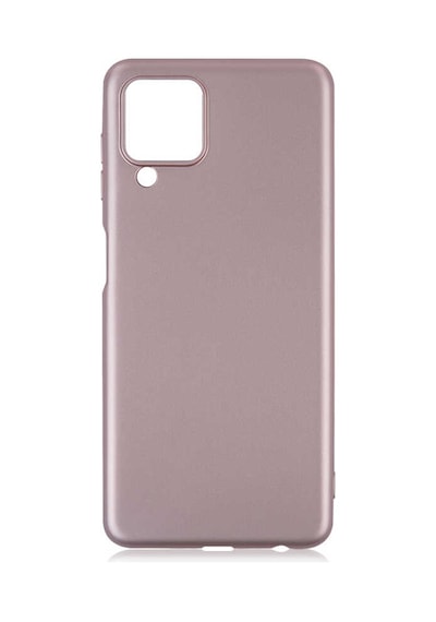 Ekılıf - Samsung Galaxy M32 Uyumlu - Kılıf Mat Soft Premier Silikon Kapak - Rose Gold
