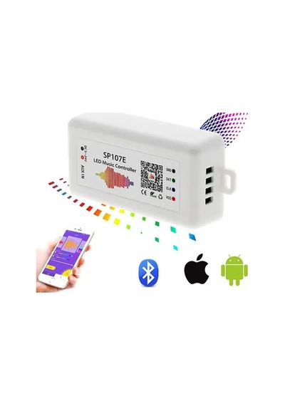 El Kumandası Müzik Sp107e Rgb Piksel Adreslenebilir Uzaktan Kumanda Led Işık Bluetooth Remote Controller Kontrol 20 Diğer