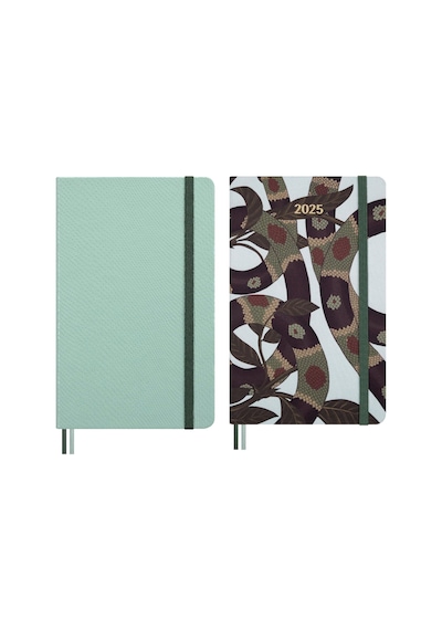 Moleskine Özel Seri Snake Leaves 12 Ay Haftalik Ajanda + Vegea Ma Çok Renkli