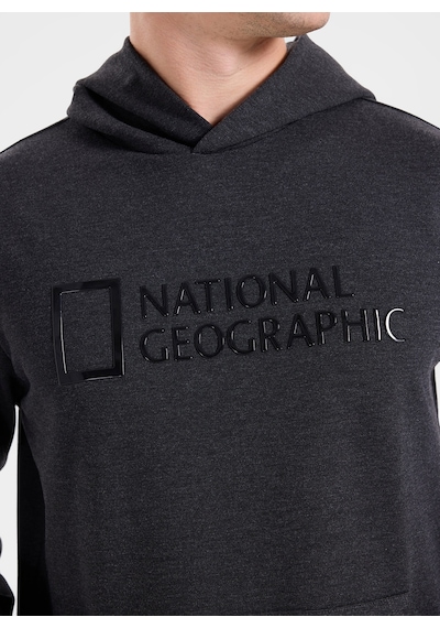 National Geographic Antrasit Erkek Sweatshirt N6wm-swt4086 Koyu Antrasit